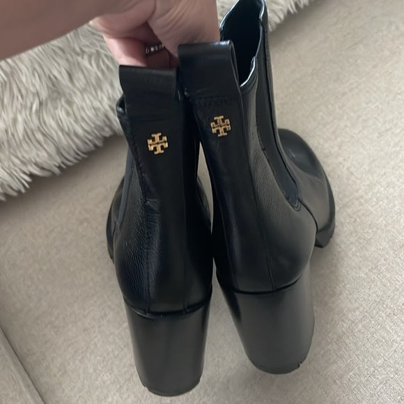 Tory Burch Carson Lug Sole Ankle Boots - Picture 5 of 8
